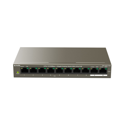 سوییچ 10 پورت تندا مدل TEF1110P-8-102W