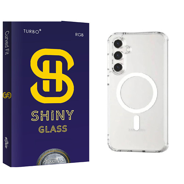 کاور آتوچبو مدل magesafes Hard Shiny مناسب برای گوشی موبایل سامسونگ Galaxy S24 FE
