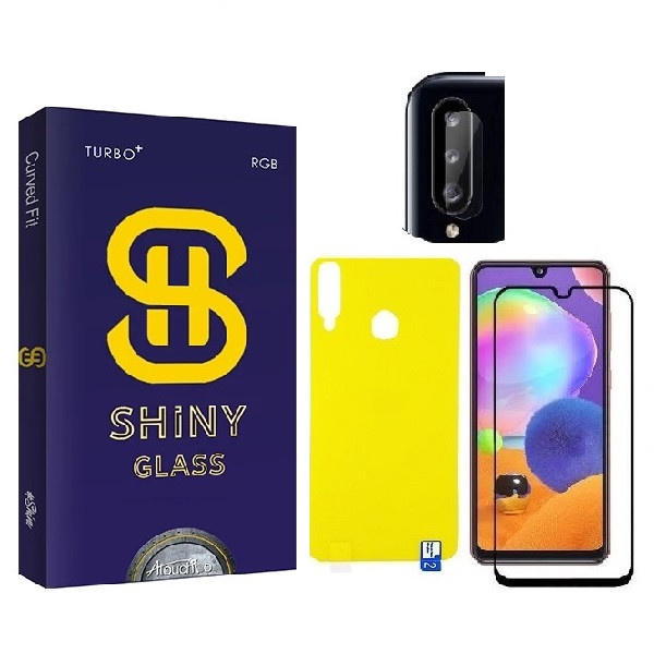 محافظ صفحه نمایش آتوچبو مدل FUL مناسب برای گوشی موبایل سامسونگ Galaxy A20s به همراه محافظ پشت گوشی و محافظ لنز دوربین محافظ صفحه نمایش آتوچبو مدل FUL مناسب برای گوشی موبایل سامسونگ Galaxy A20s به همراه محافظ پشت گوشی و محافظ لنز دوربین