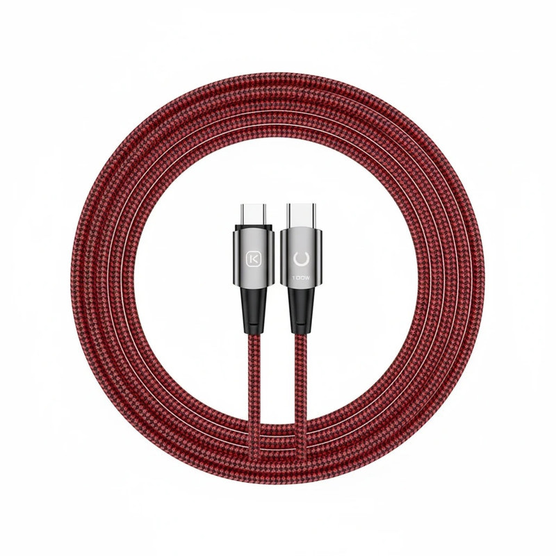کابل تبدیل USB-C کولا مدل KL-X30 طول 1 متر کابل تبدیل USB-C کولا مدل KL-X30 طول 1 متر