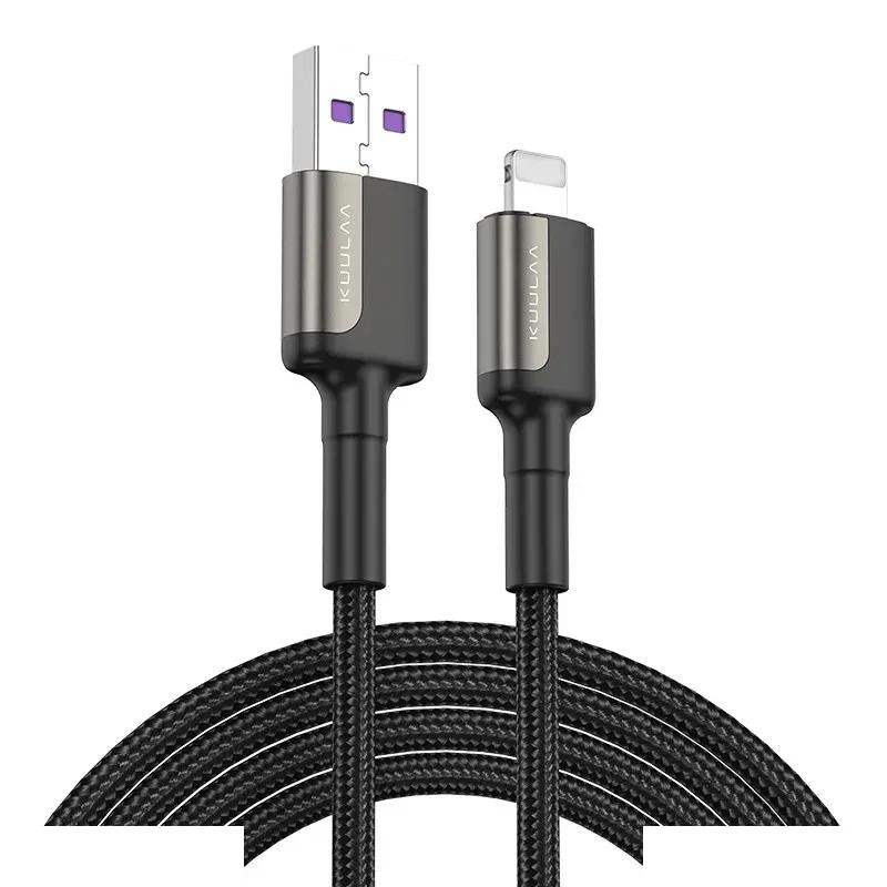 کابل تبدیل USB به لایتنینگ کولا مدل KL-X33-L طول 2 متر