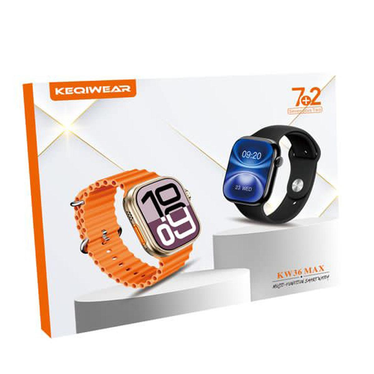 ساعت هوشمند مدل KW36 Max مجموعه 2 عددی-small-image