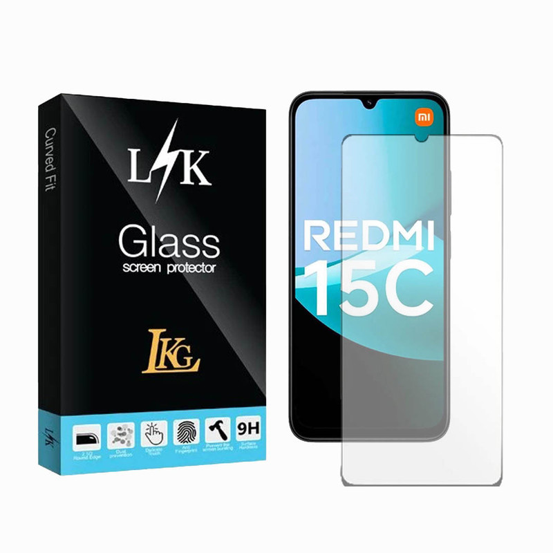 محافظ صفحه نمایش ال کا جی مدل FULL LKK مناسب برای گوشی موبایل ردمی 15c 4g