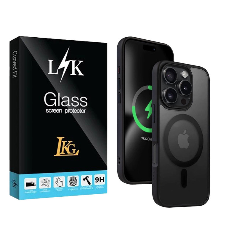 کاور ال کا جی مدل قاب مگسیف مناسب برای گوشی موبایل اپل iPhone 16 Pro Max کاور ال کا جی مدل قاب مگسیف مناسب برای گوشی موبایل اپل iPhone 16 Pro Max