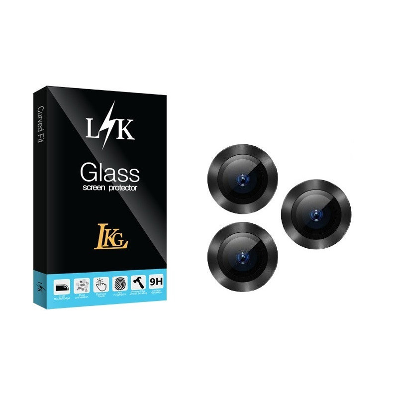 محافظ لنز دوربین رینگی ال کا جی مدل LKK Ringi مناسب برای گوشی موبایل اپل Iphone 11/11pro/11promax/12 mini/12/12 pro