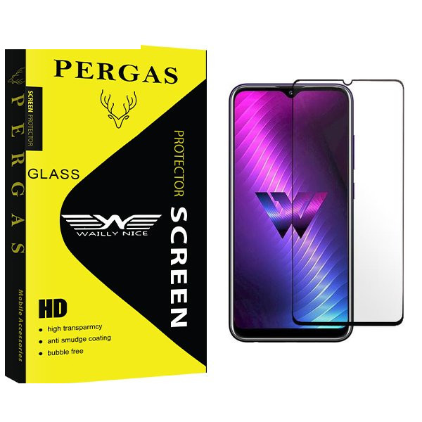 محافظ صفحه نمایش شیشه ای وایلی نایس مدل Pergas مناسب برای گوشی موبایل ال جی W30 Pro محافظ صفحه نمایش شیشه ای وایلی نایس مدل Pergas مناسب برای گوشی موبایل ال جی W30 Pro