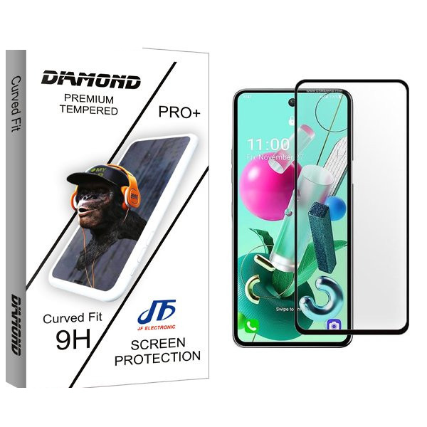 محافظ صفحه نمایش شیشه ای جی اف مدل Diamond مناسب برای گوشی موبایل ال جی K92 5G محافظ صفحه نمایش شیشه ای جی اف مدل Diamond مناسب برای گوشی موبایل ال جی K92 5G