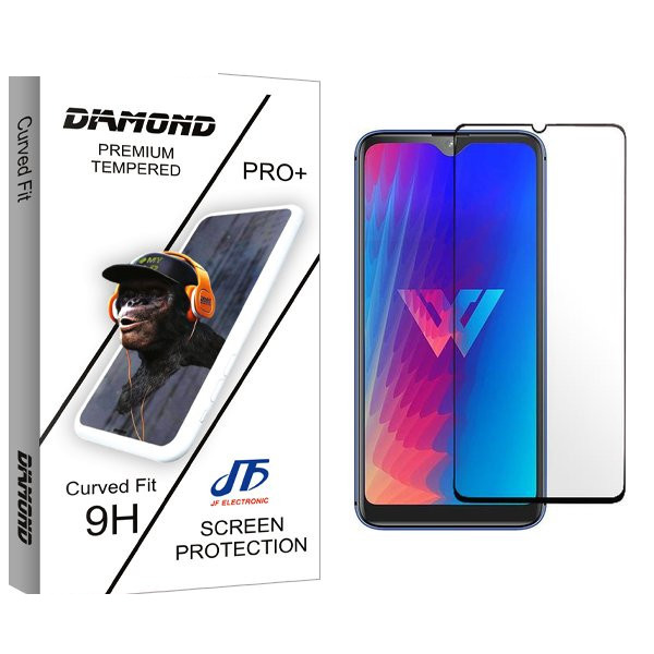 محافظ صفحه نمایش شیشه ای جی اف مدل Diamond مناسب برای گوشی موبایل ال جی W30 محافظ صفحه نمایش شیشه ای جی اف مدل Diamond مناسب برای گوشی موبایل ال جی W30
