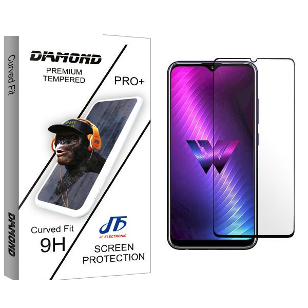 محافظ صفحه نمایش شیشه ای جی اف مدل Diamond مناسب برای گوشی موبایل ال جی W30 Pro محافظ صفحه نمایش شیشه ای جی اف مدل Diamond مناسب برای گوشی موبایل ال جی W30 Pro