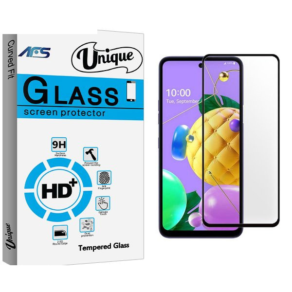 محافظ صفحه نمایش شیشه ای ای اف اس مدل Unique مناسب برای گوشی موبایل ال جی K52