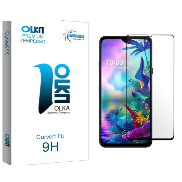 محافظ صفحه نمایش شیشه ای کولینگ مدل Olka مناسب برای گوشی موبایل ال جی G8X ThinQ