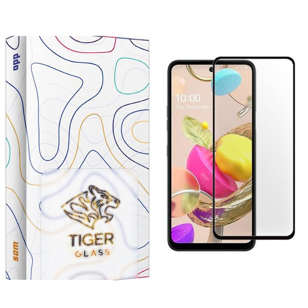 محافظ صفحه نمایش شیشه ای تایگر گلس مدل APL2 مناسب برای گوشی موبایل ال جی K42 محافظ صفحه نمایش شیشه ای تایگر گلس مدل APL2 مناسب برای گوشی موبایل ال جی K42