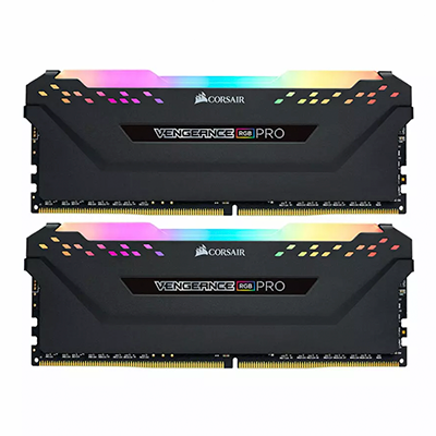رم کامپیوتر DDR4 دو کاناله 3600 مگاهرتز CL16 کورسیر مدل VENGEANCE RGB PRO ظرفیت 16 گیگابایت