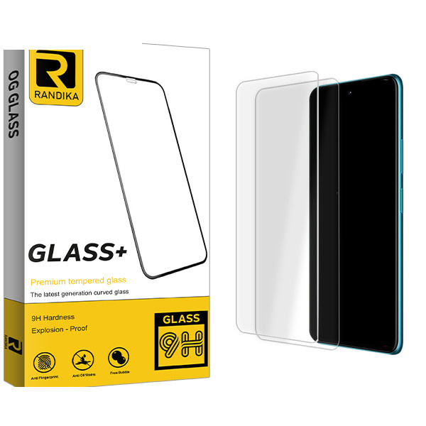 محافظ صفحه نمایش شیشه ای راندیکا مدل Randika Glass MIX مناسب برای گوشی موبایل ال جی W41 Pro بسته دو عددی محافظ صفحه نمایش شیشه ای راندیکا مدل Randika Glass MIX مناسب برای گوشی موبایل ال جی W41 Pro بسته دو عددی