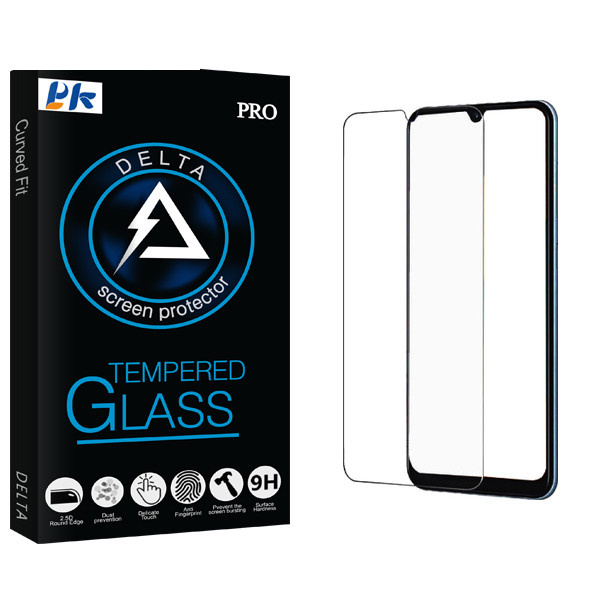 محافظ صفحه نمایش شیشه ای پی کی مدل Delta Glass مناسب برای گوشی موبایل جی پلاس P10 محافظ صفحه نمایش شیشه ای پی کی مدل Delta Glass مناسب برای گوشی موبایل جی پلاس P10