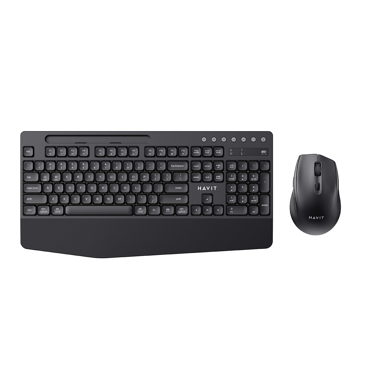 کیبورد و ماوس بی سیم هویت مدل KB251WB-small-image