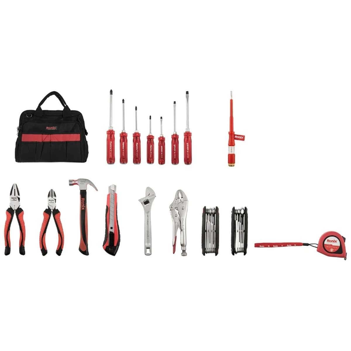 مجموعه 18 عددی پیچ گوشتی رونیکس مدل RH-9101 -small-image