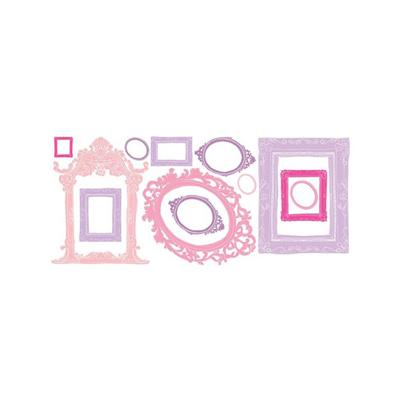 استیکر رومیت مدل Pink And Purple Frames استیکر رومیت مدل Pink And Purple Frames