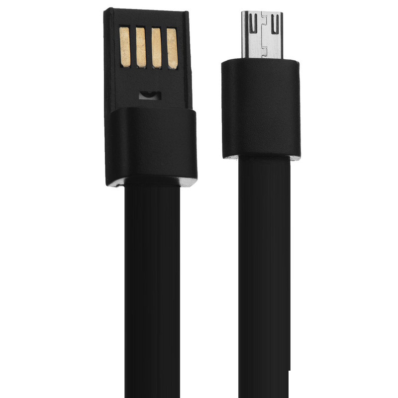 کابل دستبندی تبدیل USB به microUSB طول 0.22 متر
