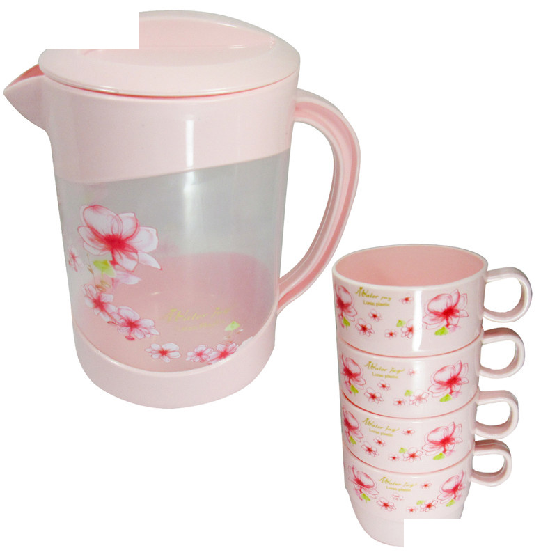 سرویس پارچ و لیوان 5 پارچه مدل Spring wind سرویس پارچ و لیوان 5 پارچه مدل Spring wind