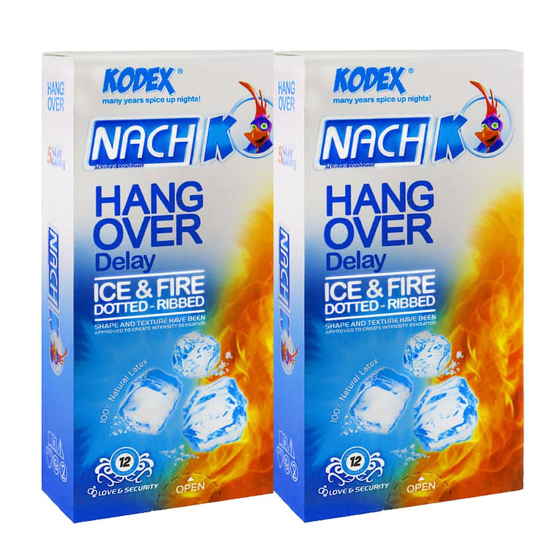 کاندوم ناچ کدکس مدل Ice & Fire بسته 2 عددی کاندوم ناچ کدکس مدل Ice & Fire بسته 2 عددی