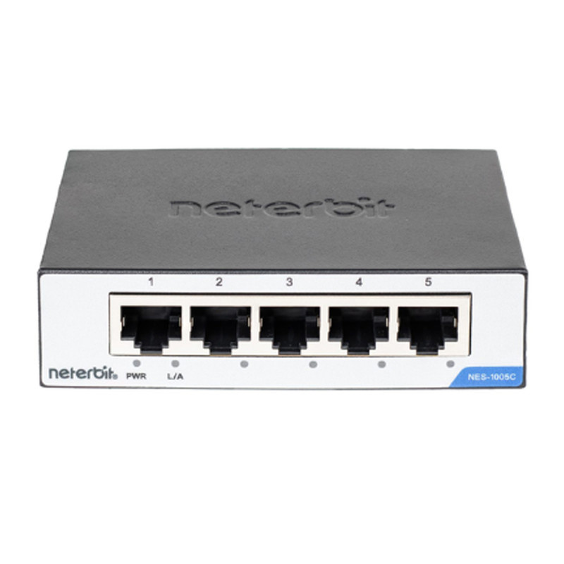 سوئیچ شبکه 5 پورت نتربیت مدل NES-1005C سوئیچ شبکه 5 پورت نتربیت مدل NES-1005C