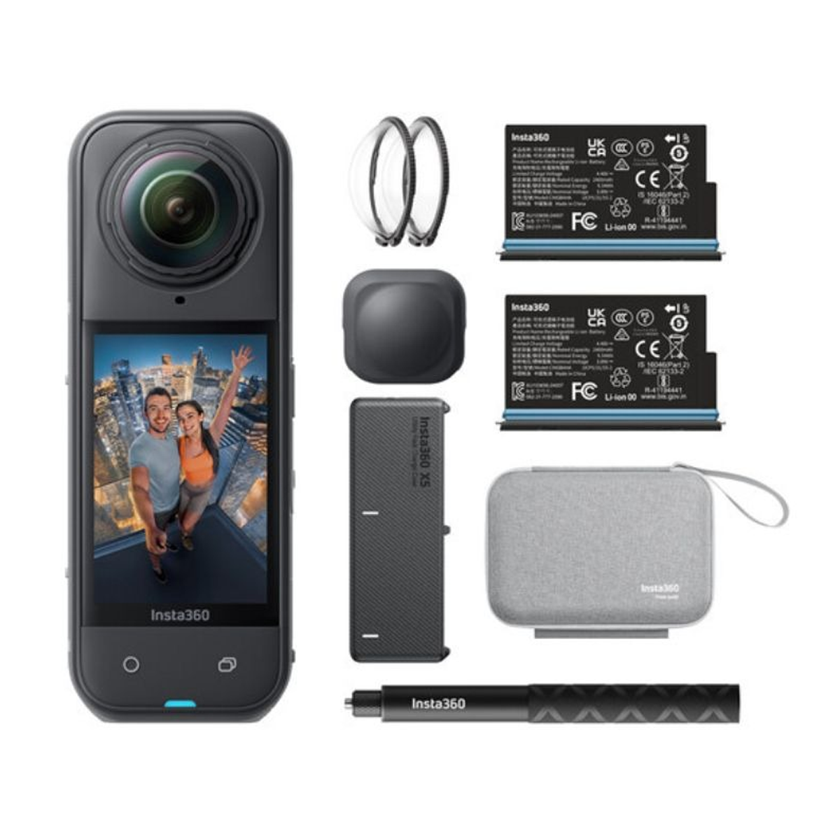 دوربین فیلم برداری اینستا 360 مدل X5 360 Action Camera Essentials Bundle دوربین فیلم برداری اینستا 360 مدل X5 360 Action Camera Essentials Bundle-small-image