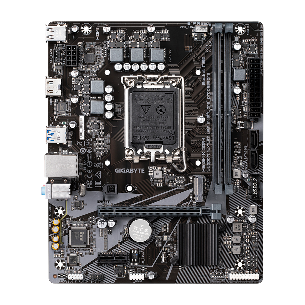 مادربرد گیگابایت مدل H610M K DDR4 rev. 1.0
