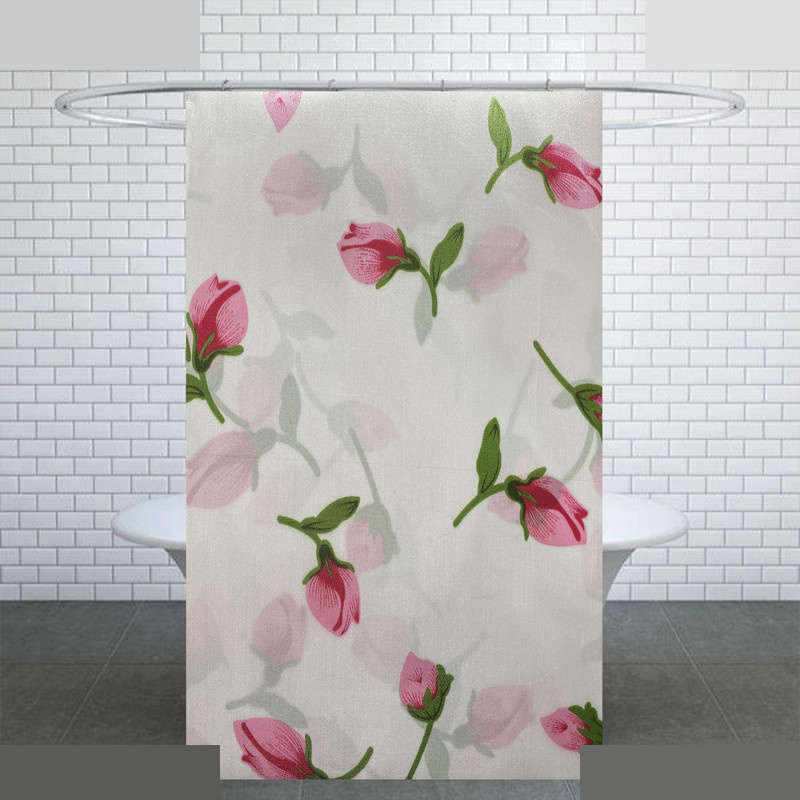 پرده حمام کد PH126 سایز 170x200 سانتی متر