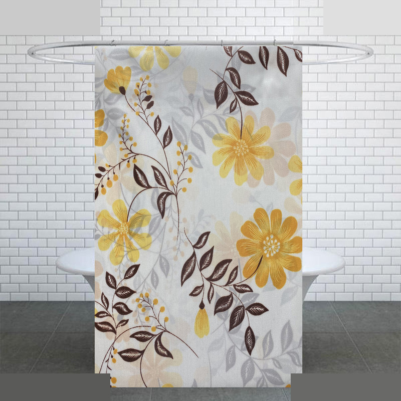 پرده حمام کد PH127 سایز 170x200 سانتی متر