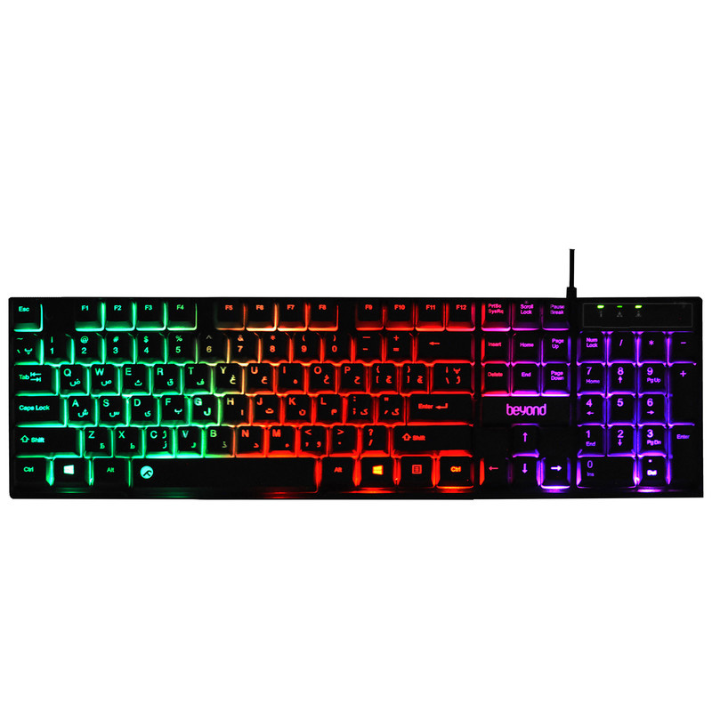 کیبورد بیاند مدل BK-7100 RGB کیبورد بیاند مدل BK-7100 RGB