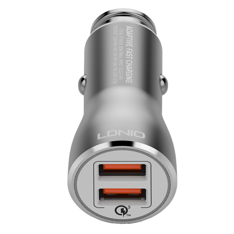 شارژر فندکی الدینیو مدل C407Q شارژر فندکی الدینیو مدل C407Q