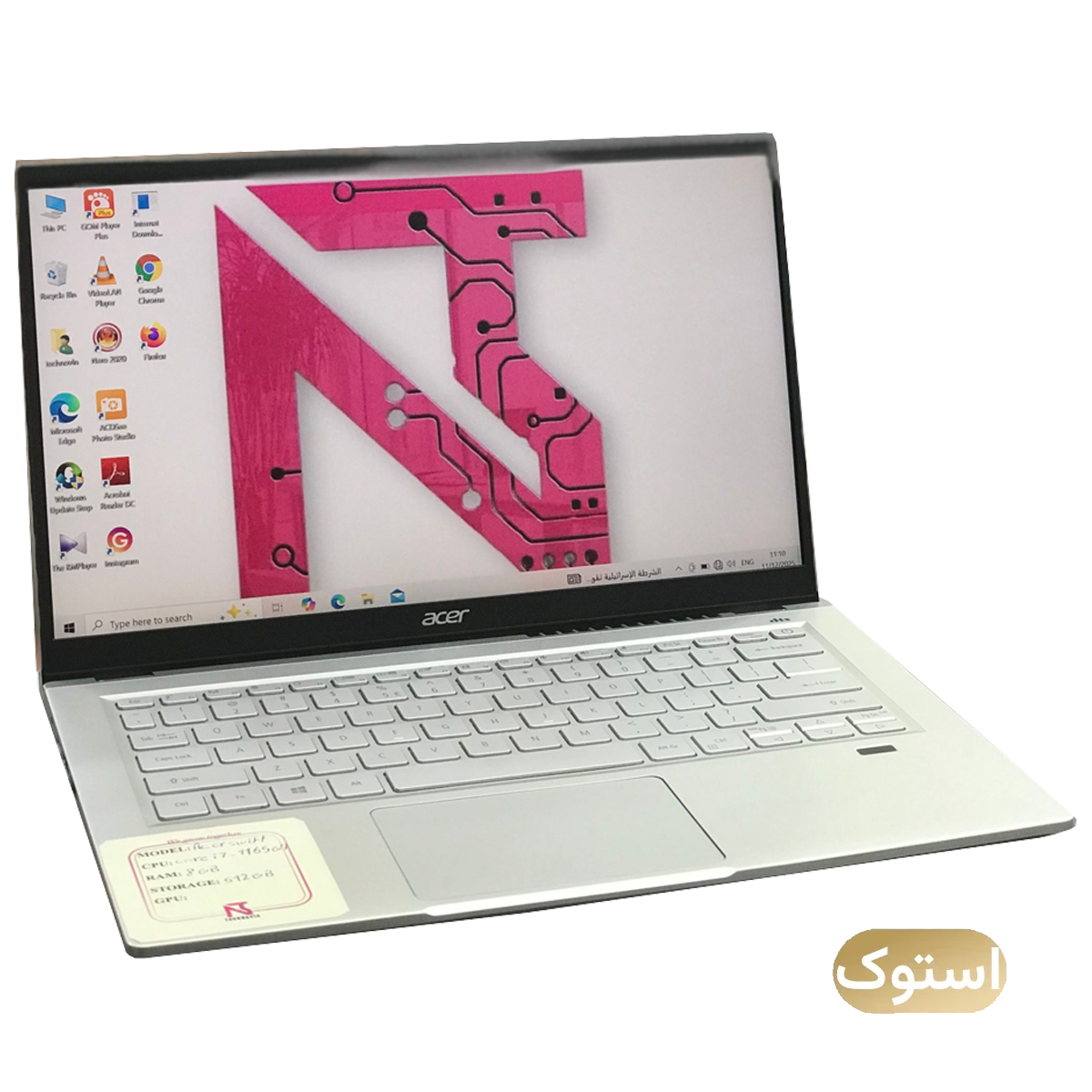 لپ تاپ استوک Open box - ایسر 14 اینچی مدل Swift i7 1165G7 8GB 512GB - مشکی لپ تاپ استوک Open box - ایسر 14 اینچی مدل Swift i7 1165G7 8GB 512GB - مشکی-small-image