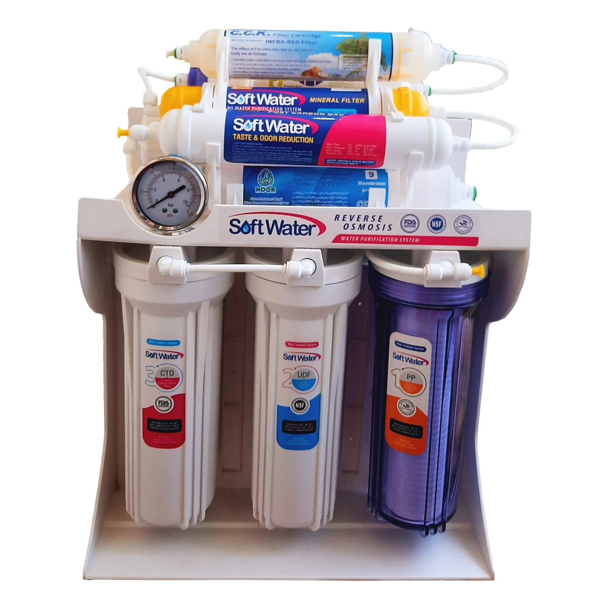 دستگاه تصفیه آب نور مدل softwater plast m900-small-image