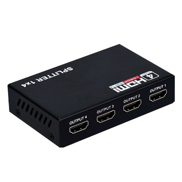 اسپلیتر 4 پورت HDMI مدل H4 اسپلیتر 4 پورت HDMI مدل H4