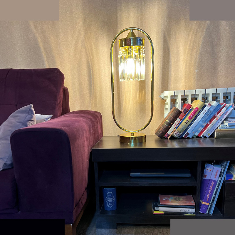 آباژور رومیزی نورهام مدل NHM-MODERN-NARENJ