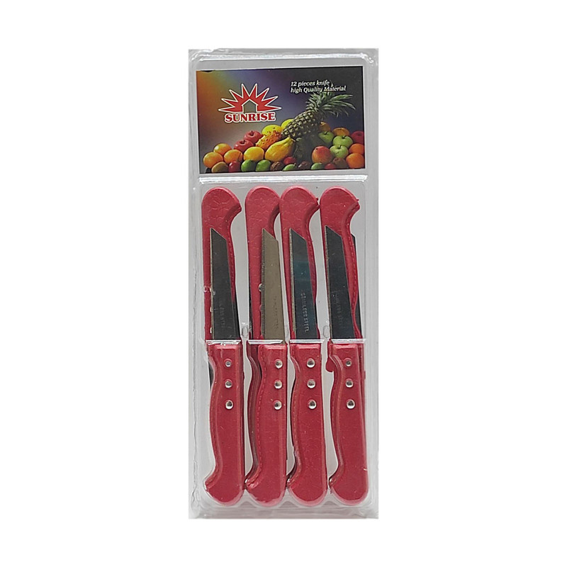 کارد میوه خوری سان رایز کد 152038 بسته 12 عددی کارد میوه خوری سان رایز کد 152038 بسته 12 عددی