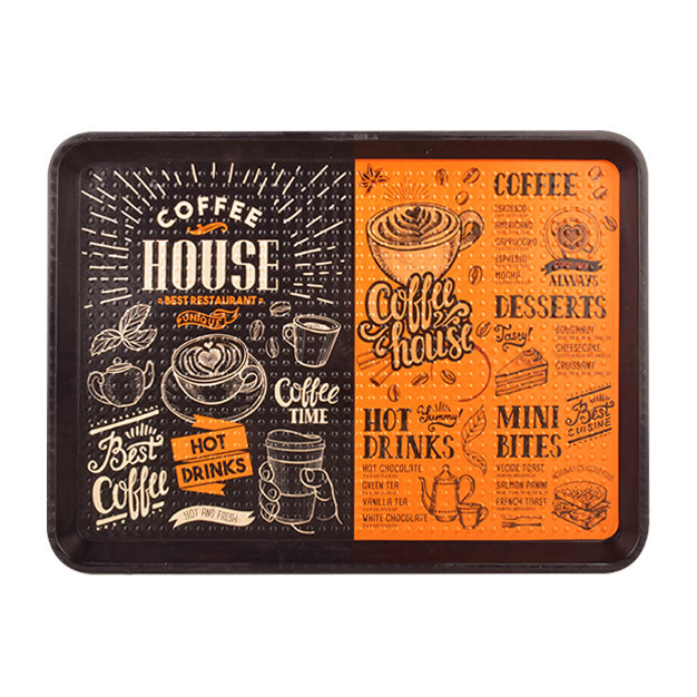 سینی مهروز مدل SE656 طرح Coffee