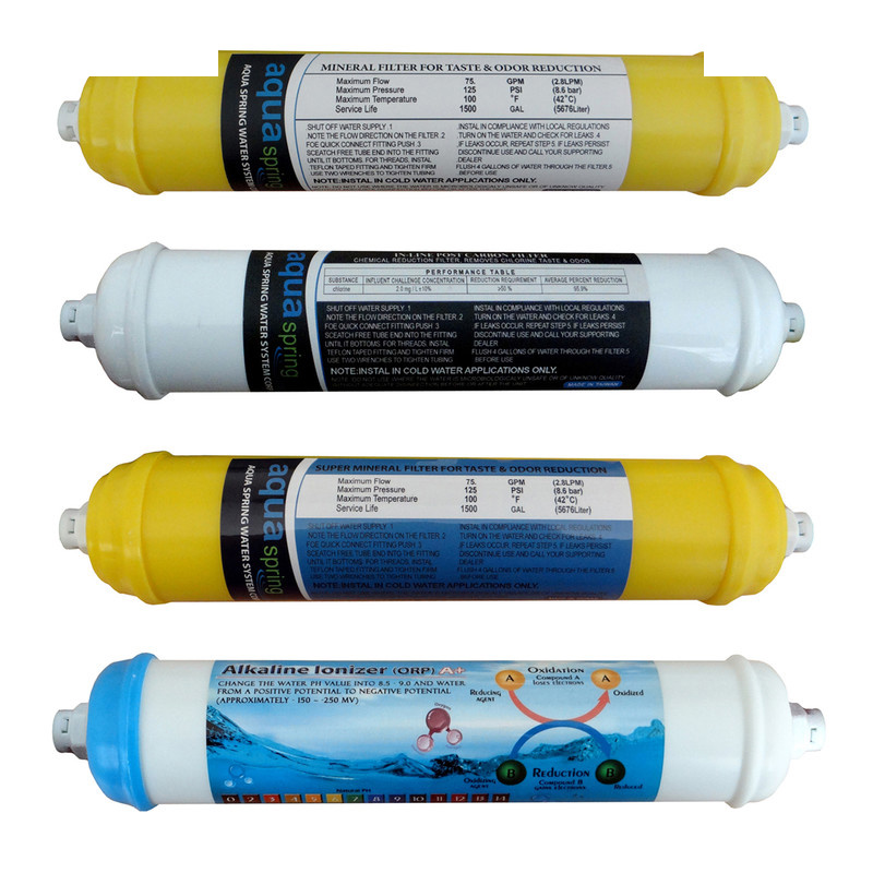 فیلتر دستگاه تصفیه کننده آب مدل SPARE FILTER 4 مجموعه 4 عددی