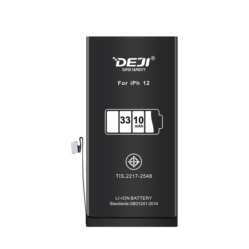 باتری موبایل دجی مدل DJ-IPH12 ظرفیت 3310 میلی آمپر ساعت مناسب برای گوشی موبایل اپل iPhone 12