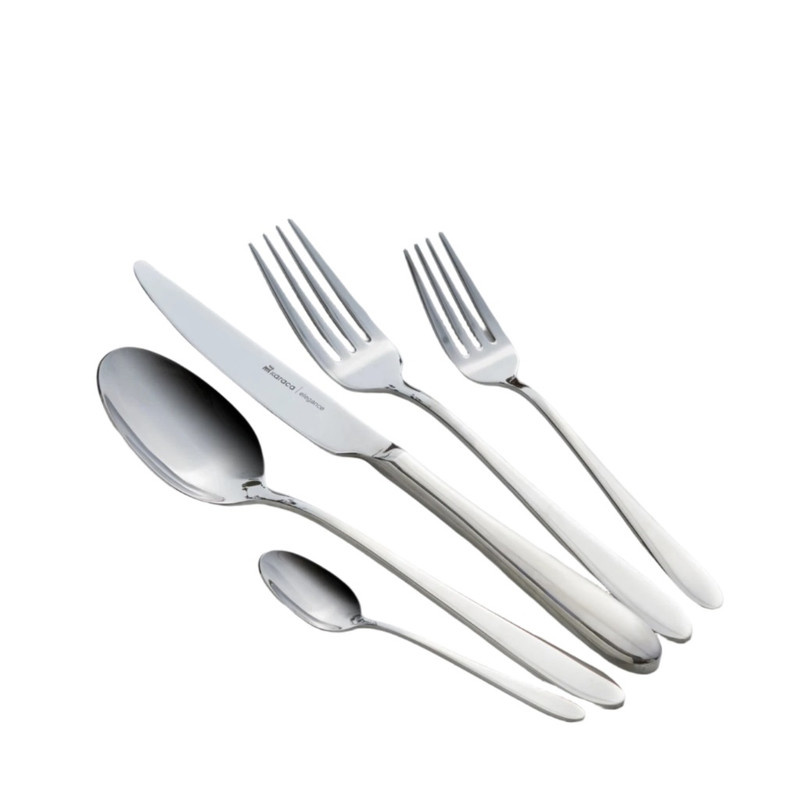 سرویس قاشق و چنگال 60 پارچه 12 نفره کاراجا مدل Silas Elegance
