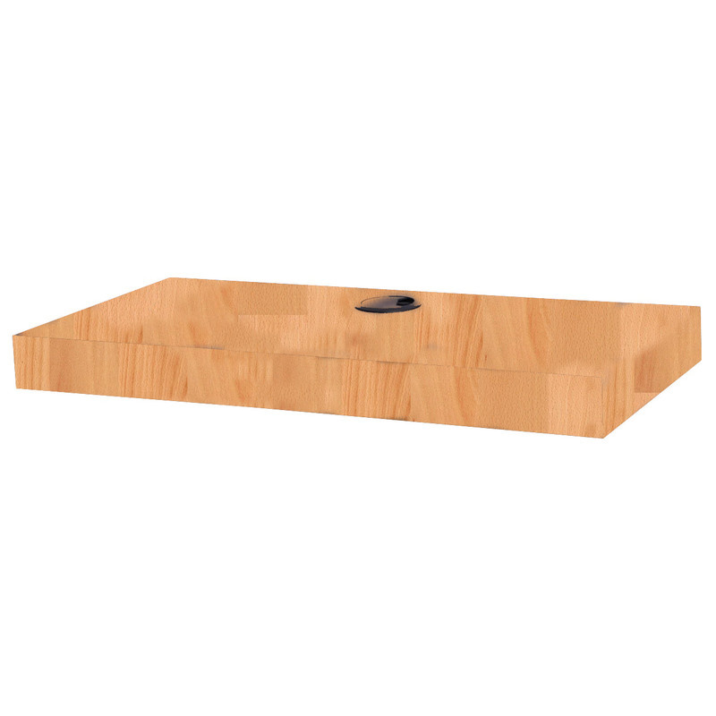 شلف دیواری سایز 60X30 رنگ راش