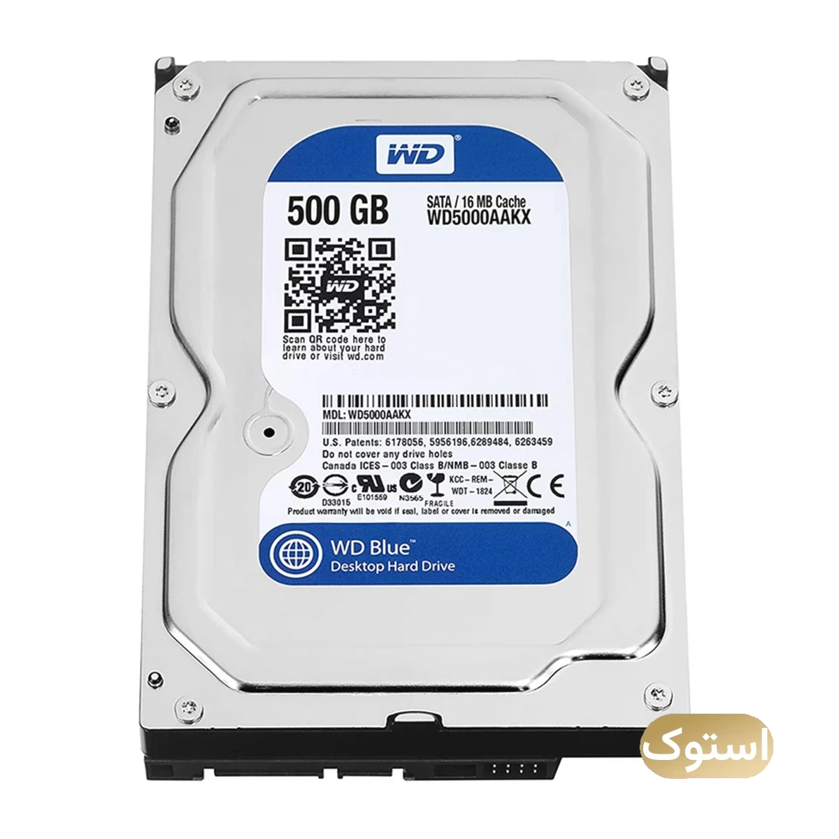 هارد دیسک اینترنال استوک Open Box - وسترن دیجیتال مدل Blue WD5000 ظرفیت 500 گیگابایت-small-image