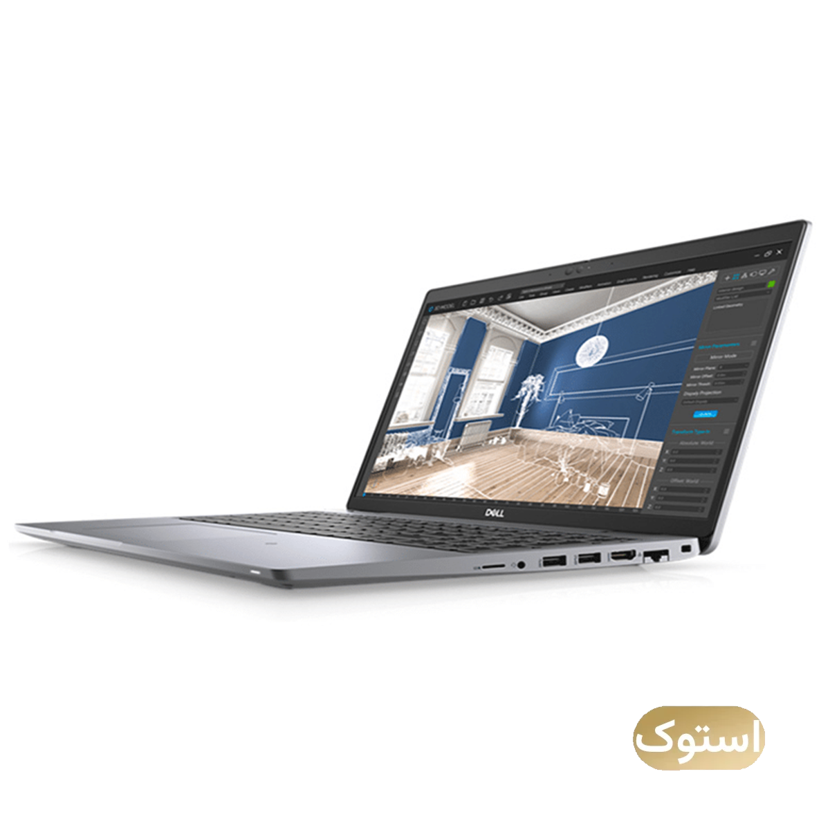 لپ تاپ استوک USED - دل 15.6 اینچی مدل Precision 3551 i7 10850H 16GB 512GB P620 - نقره ای لپ تاپ استوک USED - دل 15.6 اینچی مدل Precision 3551 i7 10850H 16GB 512GB P620 - نقره ای-small-image