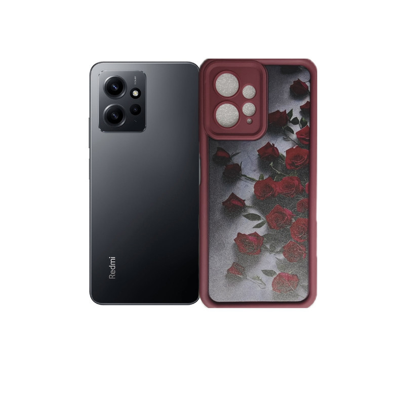 کاور طرح رز مناسب برای گوشی موبایل شیائومی Redmi Note12 4g