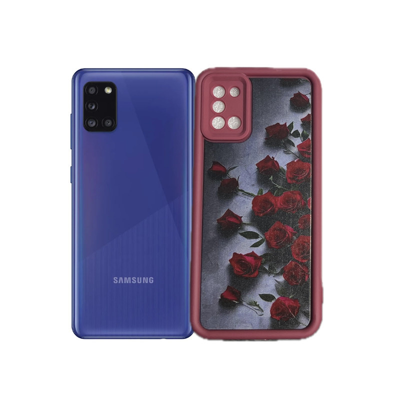 کاور طرح رز مناسب برای گوشی موبایل سامسونگ Galaxy A 31