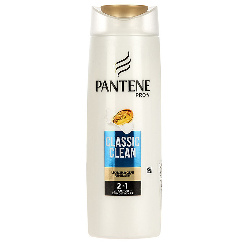 شامپو و نرم کننده مو پنتن سری PRO-V مدل Classic Clean 2 In 1 حجم 200 میلی لیتر