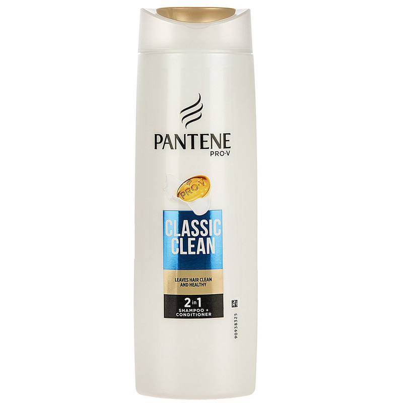شامپو و نرم کننده مو پنتن سری PRO-V مدل Classic Clean 2 In 1 حجم 400 میلی لیتر
