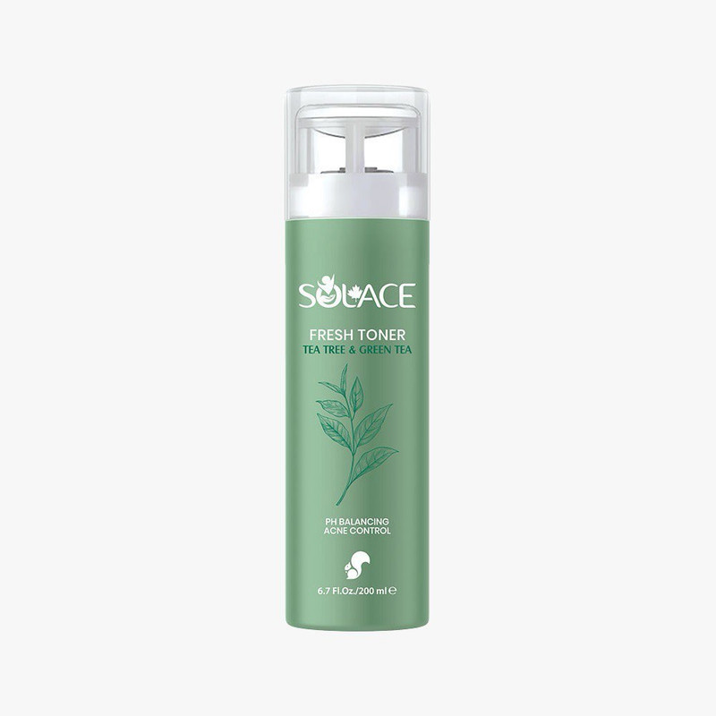 تونر پاک کننده صورت سولس مدل Tea Tree & Green Tea مناسب برای پوست های چرب و مختلط حجم 200 میلی لیتر تونر پاک کننده صورت سولس مدل Tea Tree & Green Tea مناسب برای پوست های چرب و مختلط حجم 200 میلی لیتر