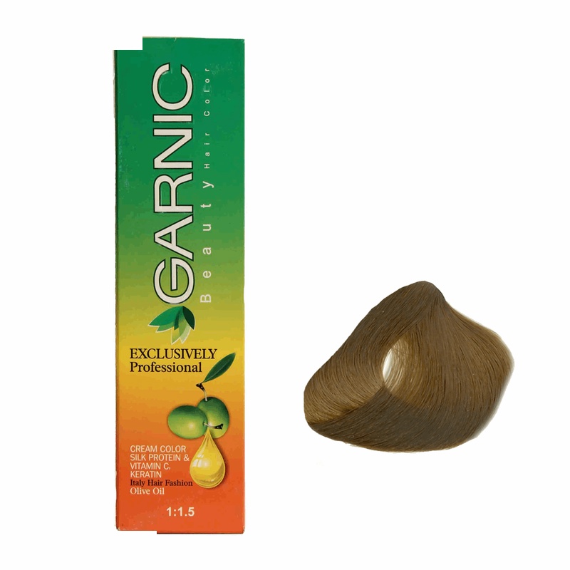 کیت رنگ موی گارنیک سری بلوند طلایی شماره 7.5 کیت رنگ موی گارنیک سری بلوند طلایی شماره 7.5